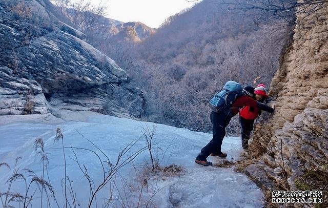 京郊原生态的自然景观，冬季隐藏着冰河、冰瀑