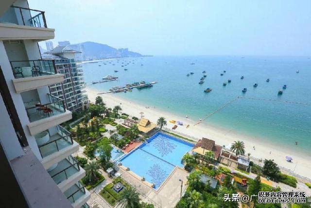 惠州巽寮湾海尚湾畔度假酒店，一线海景，奢享