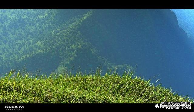 「愙斋书法」Alexm95惊人的3D自然景观作品